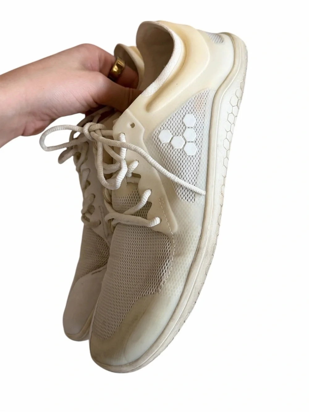 Vivo barefoot Primus Lite Women’s Cream White Barefoot Sneakers vivobarefoot